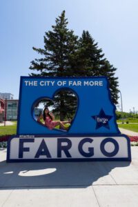 The City of Far More Sculpture, Fargo, North Dakota
