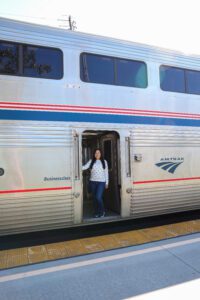 Amtrak to Santa Barbara from Fullerton, California