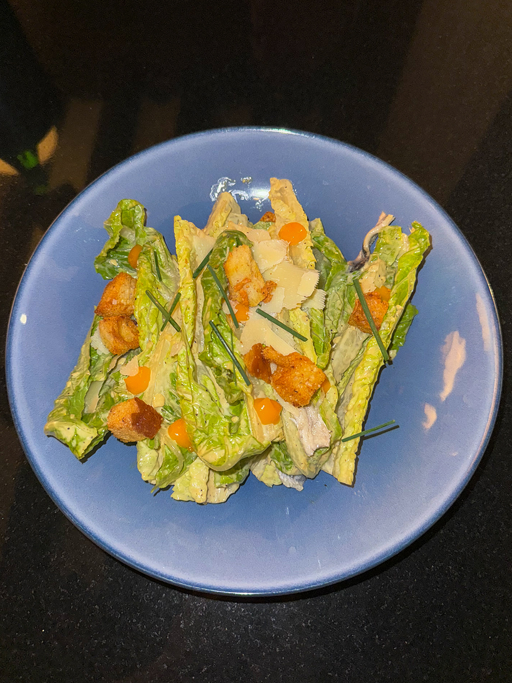 CAESAR SALAD (salad appetizer) from Q at the Fairmont Empress