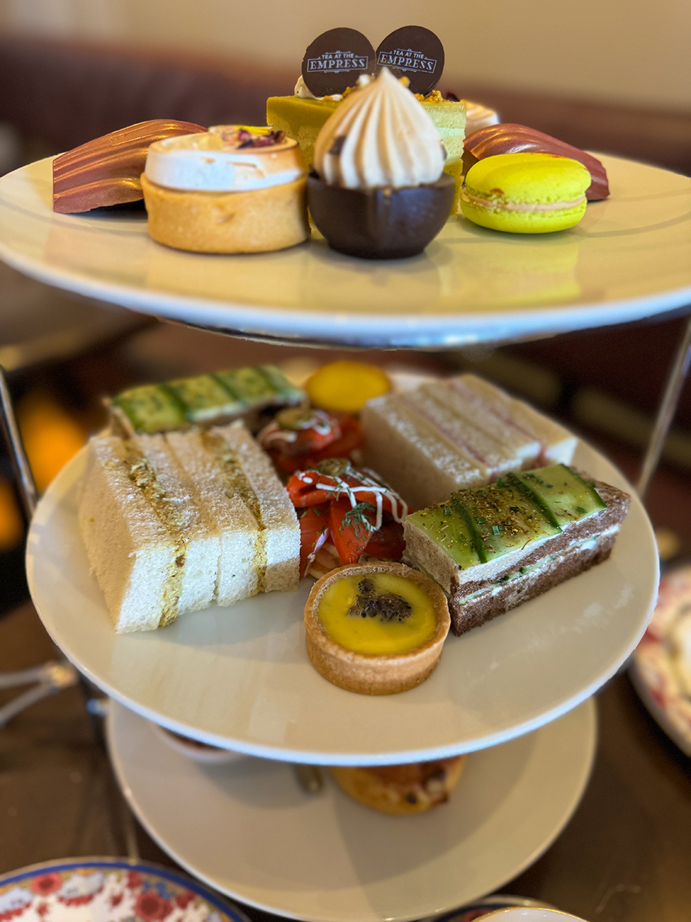 Afternoon Tea at the Fairmont Empress hotel